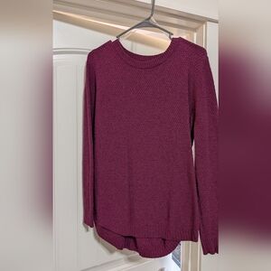 Pink Clover Rich Burgundy Sweater